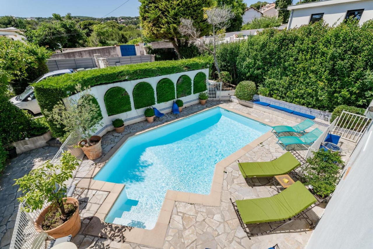 Le Patio Des Mimosas Par Dodo-A-Cassis Bed & Breakfast Bagian luar foto